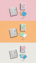 Symptom Log Pocket Notebook Neon Cover